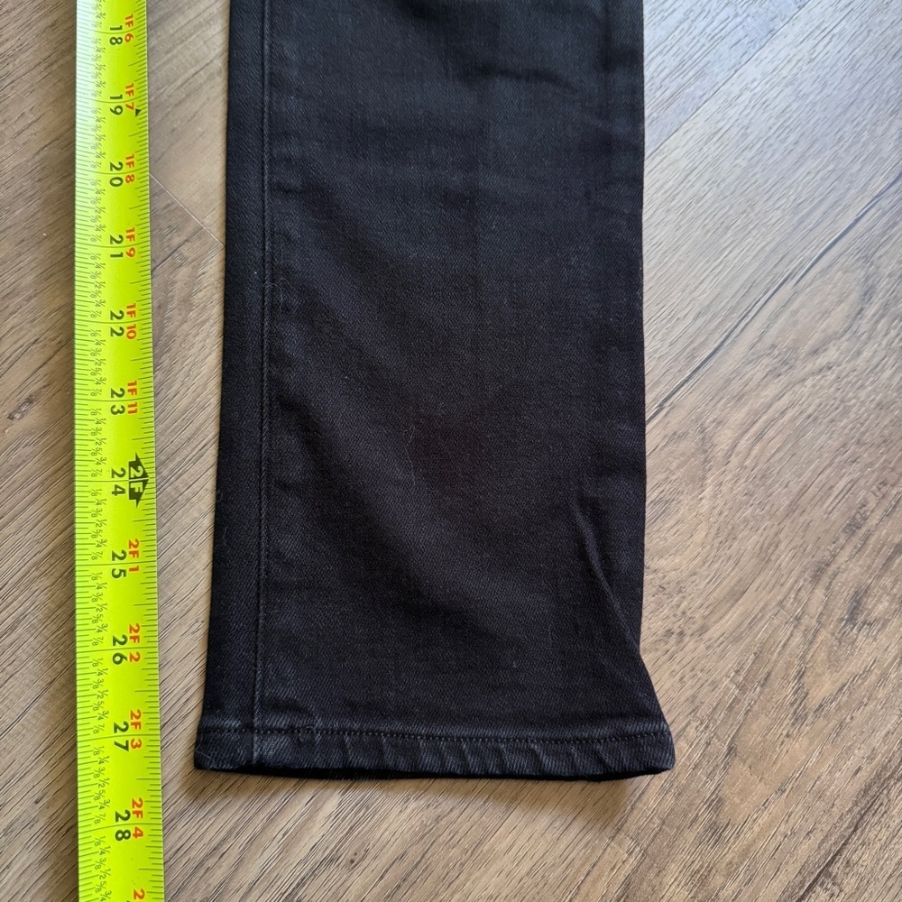 Citizens of Humanity Carlton Ankle Straight Black Jeans Sz 26 - Picture 4 of 13